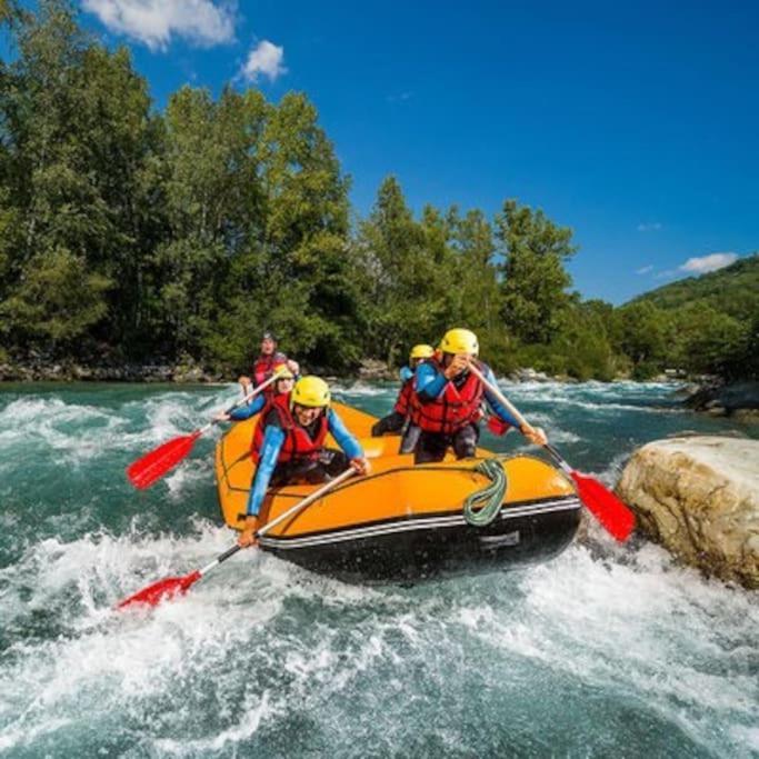 ブール・サン・モーリス Entire Chalet Salamo 11 Plus 1 Les Arcs Paradiski Jacuzziヴィラ エクステリア 写真